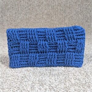 Handmade‎ Crochet Swiffer Mop Cover Pad Reusable Washable Blue